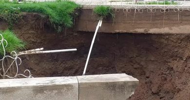 Emergencia en la zona Santa Bárbara