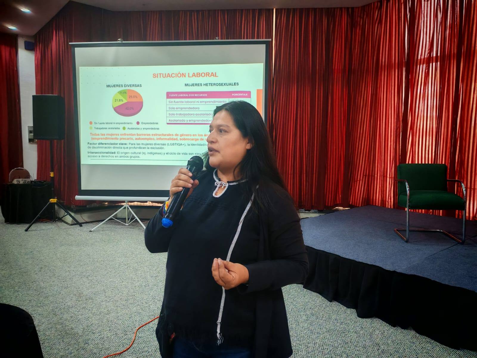 Más del 70% de las mujeres bolivianas trabaja en la informalidad, según estudio Alli Cullqi