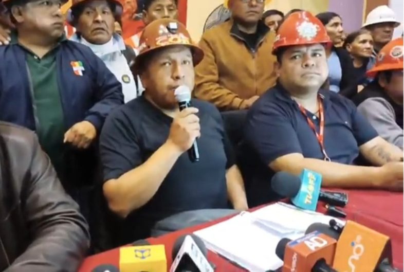 COB exige anulación de la Ley Antibloqueos y respeto a Tariquía en ampliado de Sucre