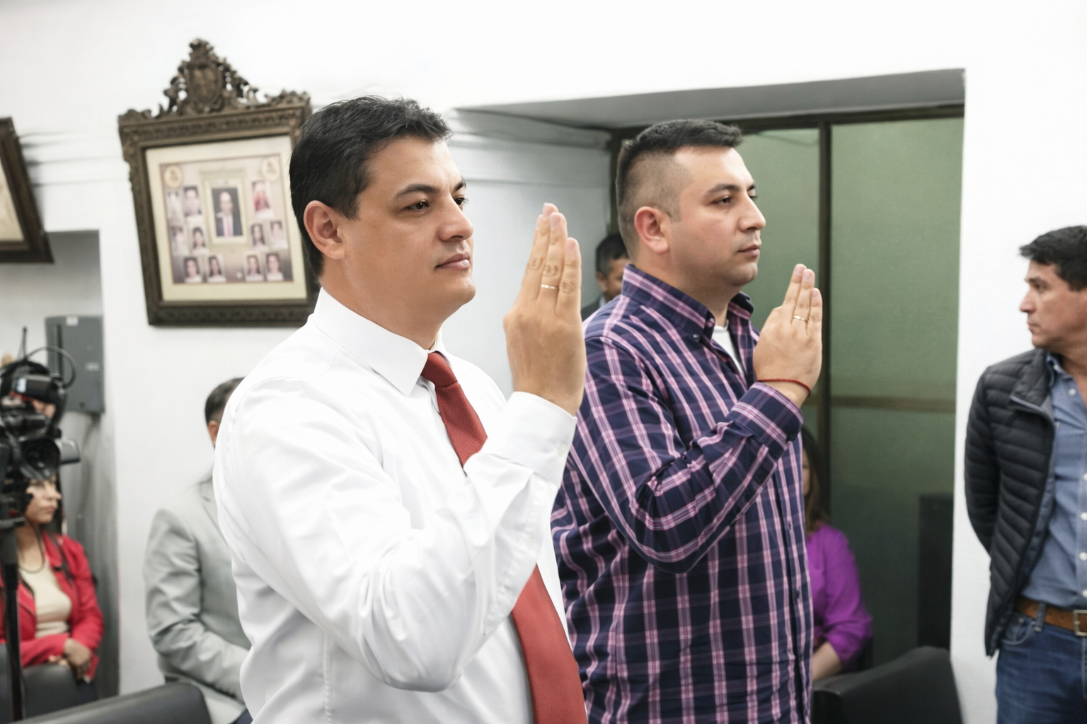 Juan Pablo Cervantes asume presidencia del Concejo Municipal en su primera sesión